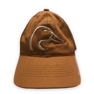 NWOT Ducks Unlimited Mens Trucker Hat / Color Brown / Adjustable Mesh / One Size